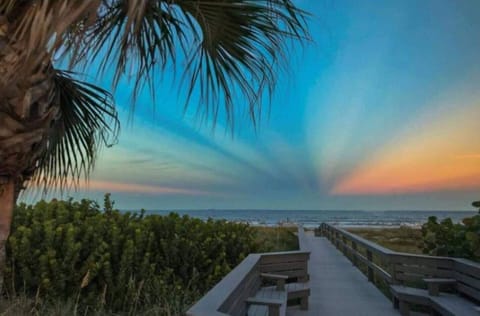 Don't miss the spectacular sunrises and sunsets from our beach and property!