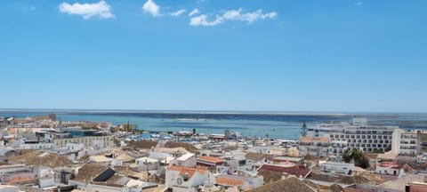 City view, sea view.