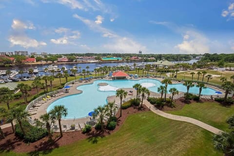 Access to Huge North Tower Pool