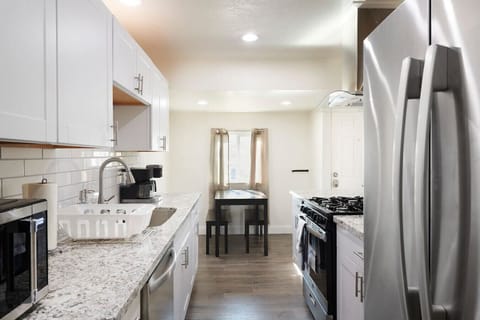 Spacious fully equipped kitchen