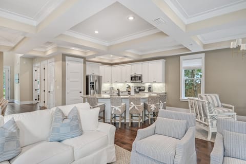 Sea-Rest - Seacrest - First Floor - Open Concept Living, Dining and Kitchen Area