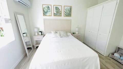 Bedroom with closet space 