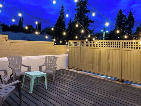 Your own private rooftop deck in the heart of downtown CDA 