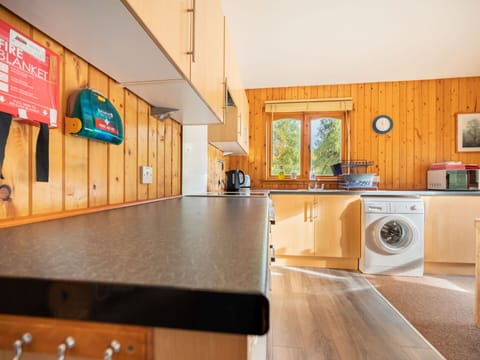 Cabinetry, Kitchen Appliance, Kitchen, Countertop, Wood, Home Appliance, Interior Design, Kitchen Stove, Flooring, Floor