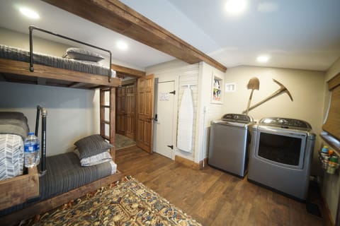 Full sized laundry facilities and supplies stocked for your use.