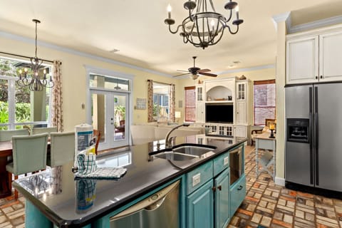 Kitchen to Living Area