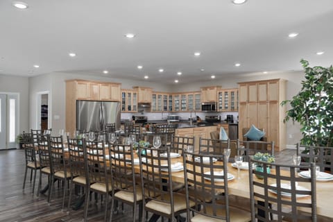 Dining table with space for 40!