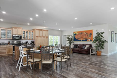 The Kitchen is located on main floor...