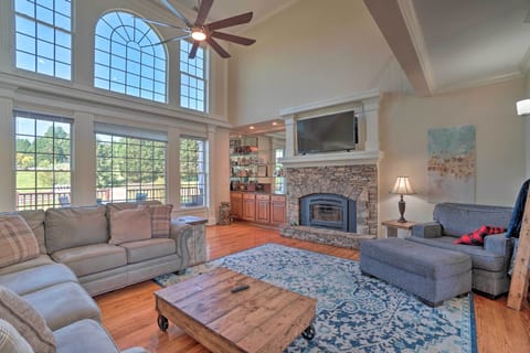 Hiawassee Vacation Rental | 5BR | 4.5BA | Stairs Required | 4,000 Sq Ft