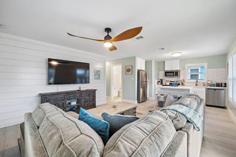 This is the main living room area of the home