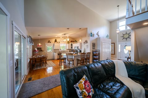 Kitchen view from main living area