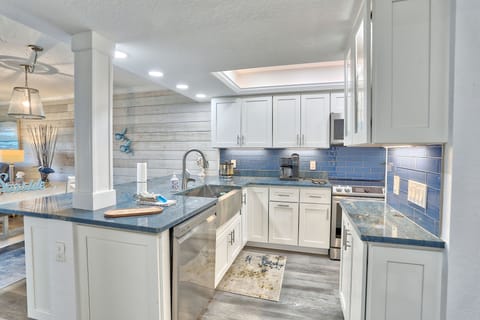 Kitchen with Stainless Steel Appliances