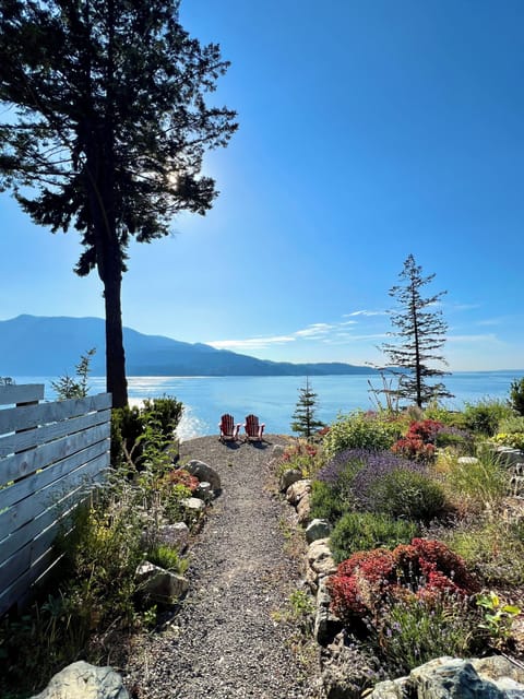 One of the lounge areas