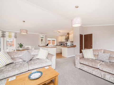 Beautiful living area | Thistle Lodge, Auchterarder