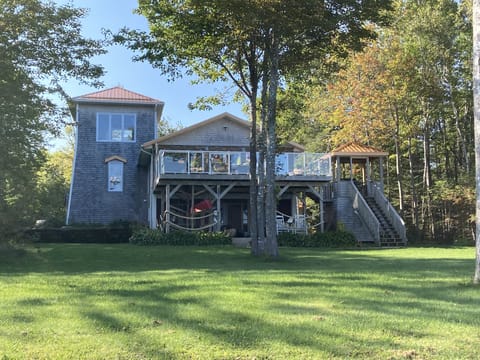 The Tide Water Lighthouse waterside view Lower Deck and Upper Deck apartments