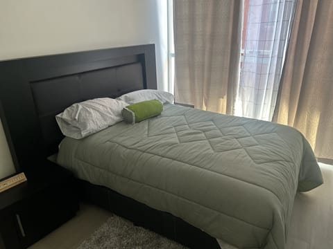 Master Bedroom, has full bathroom and big closet.