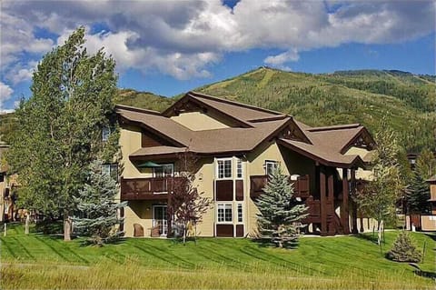 Exterior of the building & ski area