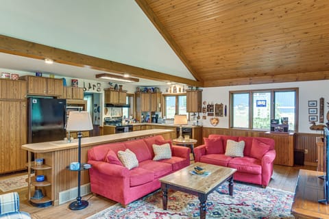 Living Room 1 | Free WiFi | Window A/C Units | Smart TV | 2nd Level