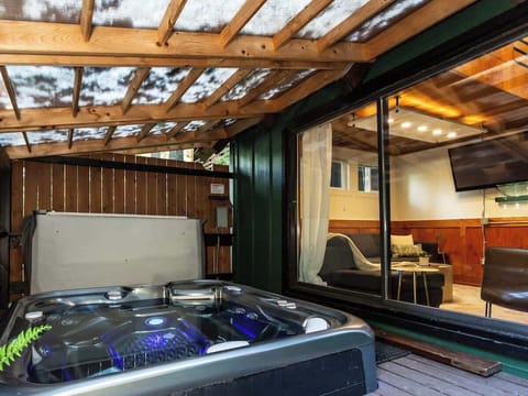 Covered Hot Tub