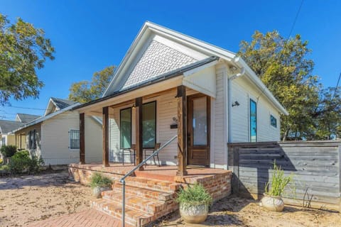 Front View, Off Street Parking on Side