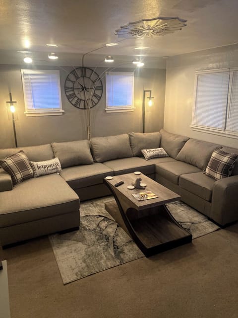 Sectional-Full sized pull out bed