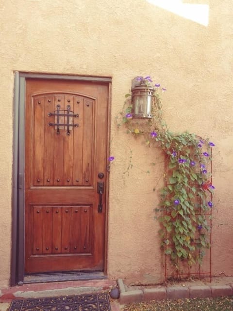 Front door to the Casita (door on your right).