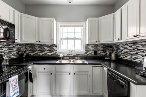 Find everything you need, including a Keurig for your daily complimentary brew!