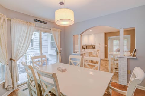 Dining Area into Kitchen