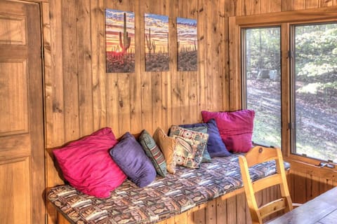 Wall bench for extra seating