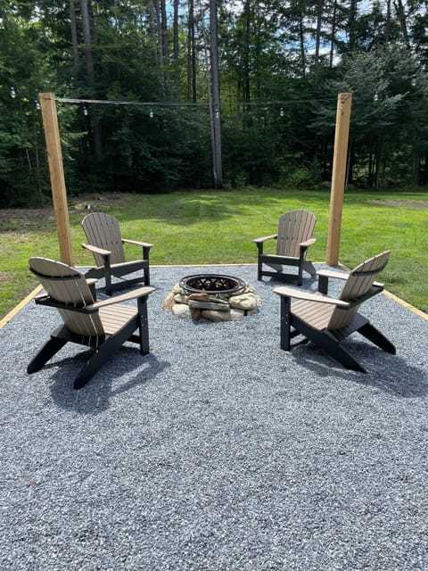 Outdoor Fire Pit Area