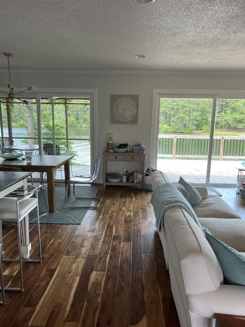 Main living area - Lake front view.