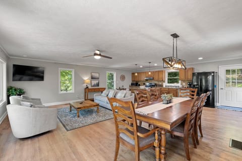 Open concept gathering space