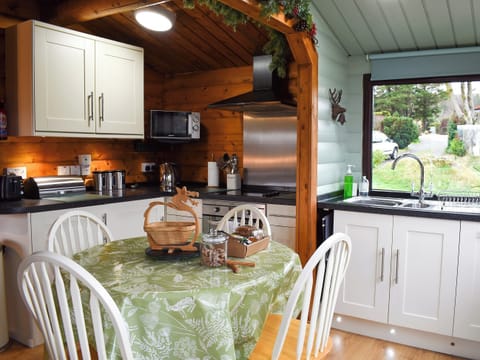 Open plan living space | Trawsfynydd Cabin, Bron Aber, near Trawsfynydd