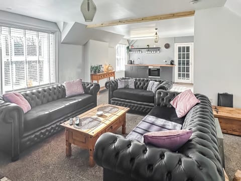 Living room with kitchen area | Hartleyburn Hall, Halton Lea Gate, near Brampton