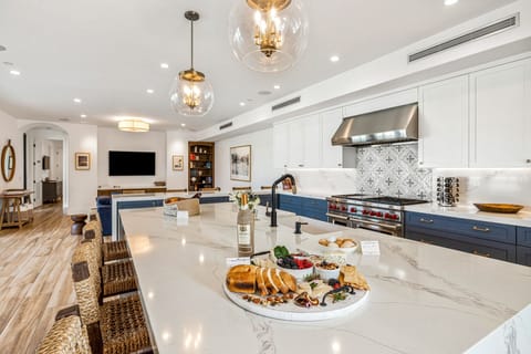 Gourmet chef's kitchen