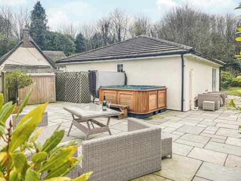 Patio | The Lodge, Cheselbourne, near Dorchester