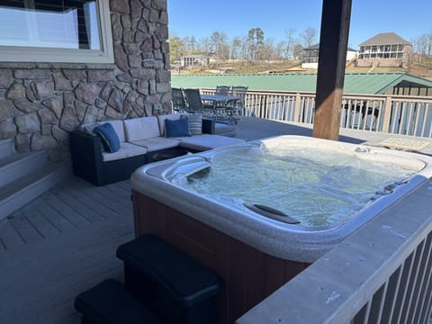 Hot Tub at Cottage