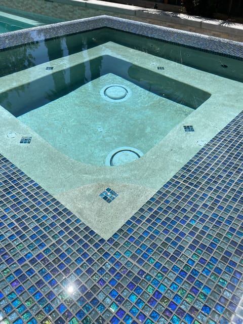 Infinity Spa can fit 8-10 people