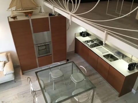 Kitchen in the living room