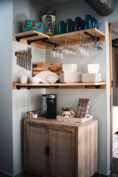 Keurig with limited supply of complimentary Starbucks Pike Place K-Cups, sugar cubes, and honey sticks