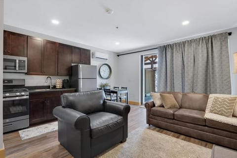 Here you can see the proximity of the Living Room, Kitchen and Dining Area.