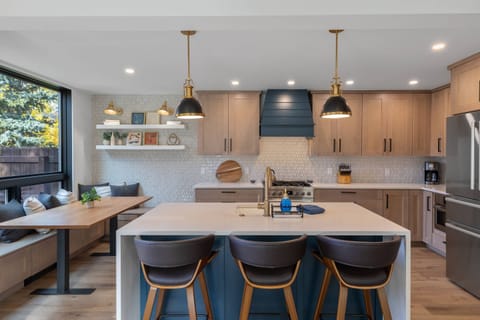 Enjoy this updated kitchen with modern appliances