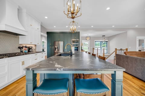 Double ovens, 2 dishwashers, and generously appointed kitchen.