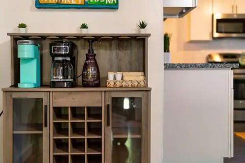 Fully loaded coffee bar