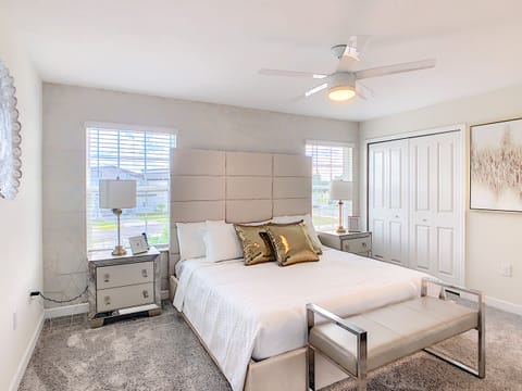 Luxurious King bedroom