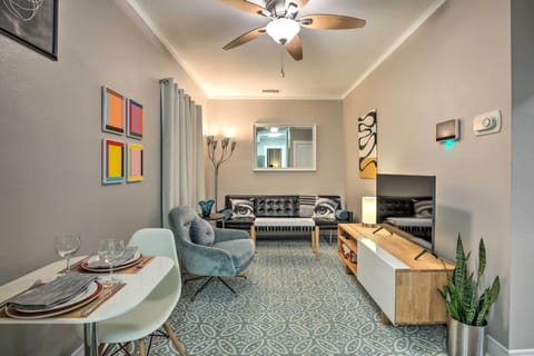 Dallas Vacation Rental | 1BR | 1BA | Half-Step for Entry | 750 Sq Ft