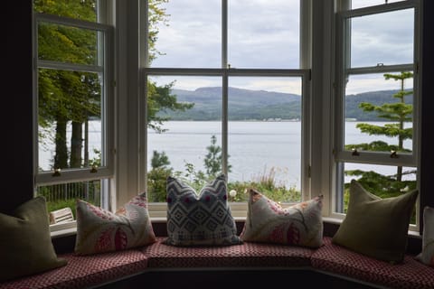 lounge overlooking Loch Fyne