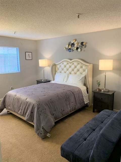 A spacious and comfy Master's bedroom.