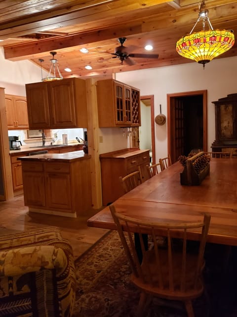 new kitchen and dining area