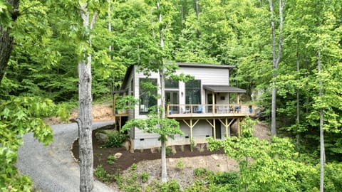 Aerie-this mountain 'modern' cabin awaits!